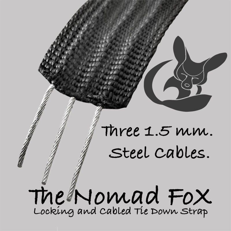 Sicherheit: drei eingearbeitete 1,5mm Stahldr&auml;hte.