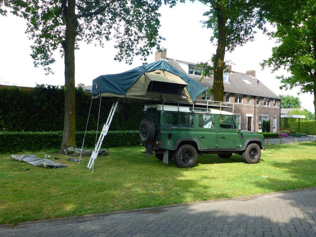 140er Tourer auf Defender 110.