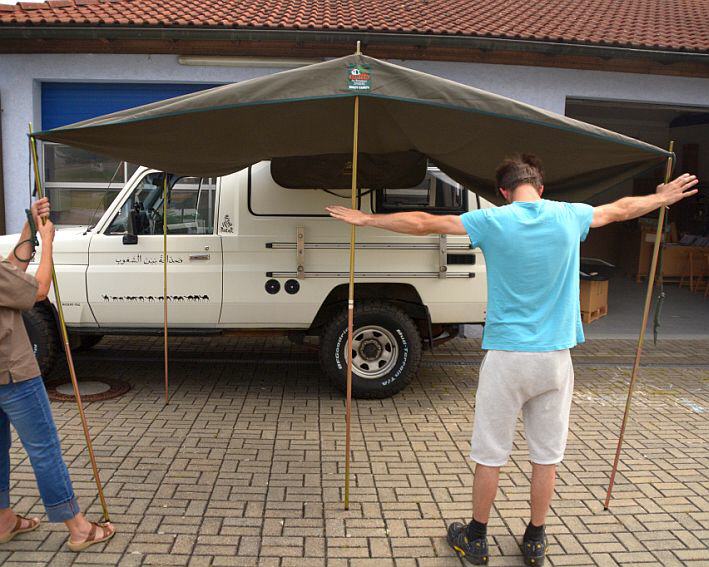 Als Seiten- und Heckmarkise m&ouml;glich.