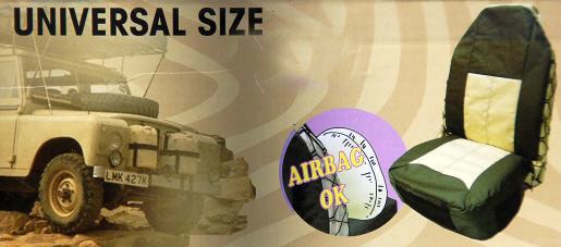 &Auml;u&szlig;erst strapazierf&auml;hig: Sitzbezug Country mit Tas