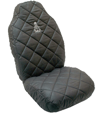 Universal-Sitzbez&uuml;ge mit Dakar-Logo.