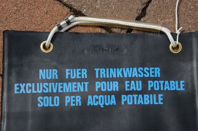 Speziell f&uuml;r Trinkwasser gefertigt.