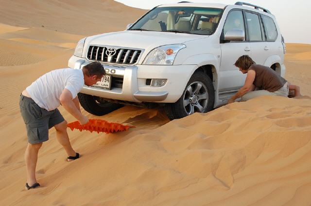 Maxtrax im Einsatz im Oman