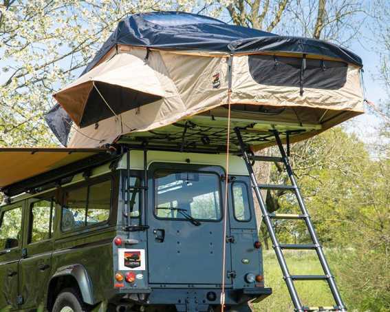 &Uuml;berdachter Einstieg an der Leiter.