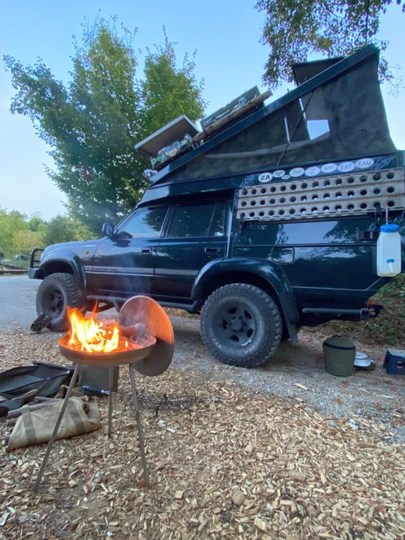 FyrBowl inklusive 20 cm Fu&szlig;verl&auml;ngerung.