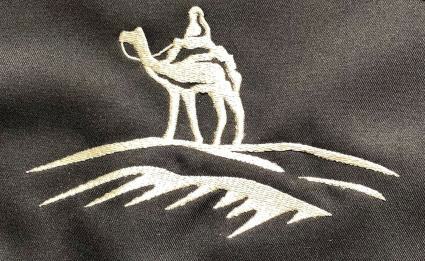 Gesticktes Tuareg-Logo.