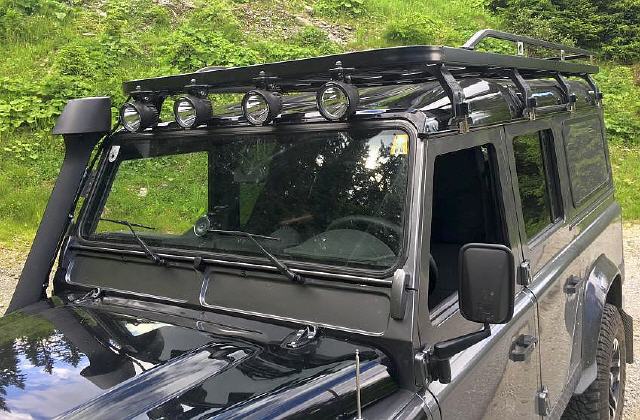 Flach und leicht: Tembo - Dachtr&auml;ger f&uuml;r  Defender