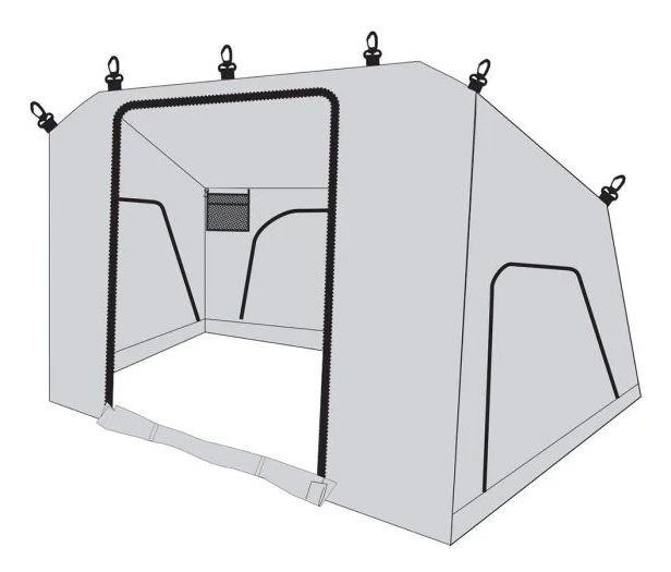 Thermohaube f&uuml;r Bookara Dachzelt.