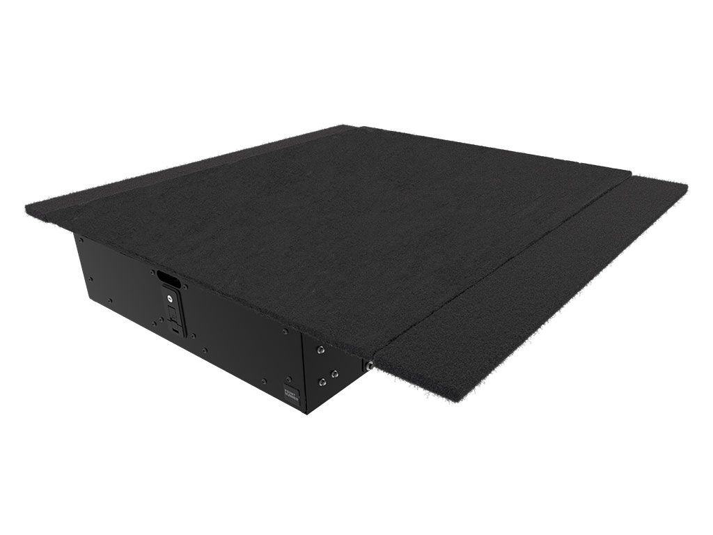 UV-best&auml;ndiger schwarzer Nylonflorteppich