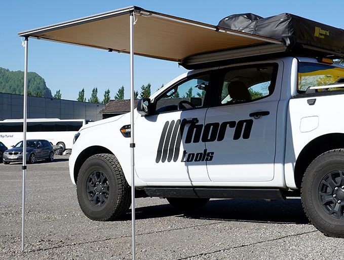 Markise f&uuml;r das Heck oder die Seite