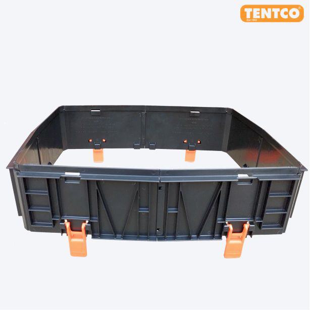 Erh&ouml;hung der Tentco-Box um 12,7 cm.