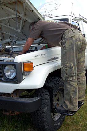 Multifunktionaler Radtritt - TireStep