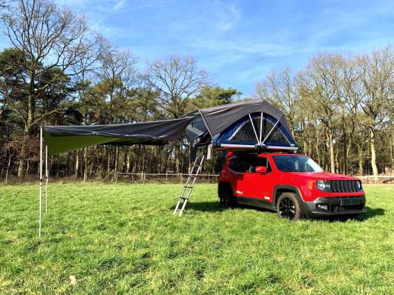 Zus&auml;tzlicher Wetterschutz: Markise plus.